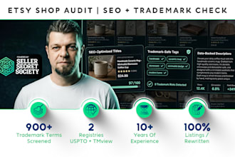 audit your etsy shop SEO listings and trademark risk