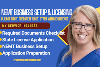 setup nemt non emergency medical transportation with state license application