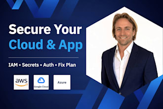 do a security audit of your web app and cloud setup
