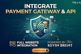 integrate a payment gateway and payment API into your website
