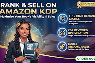 do amazon book category research and KDP metadata optimization