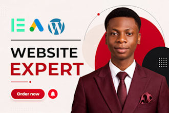 design high converting ppc wordpress landing page  one page for google ads