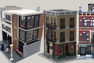 create custom lego moc 3d lego model design and building instructions