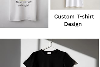 create unique t shirt for kids and women