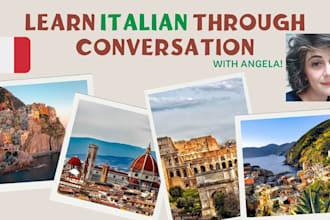 practice italian conversation with you as a native speaker