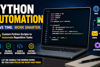 create a simple python automation script for repetitive tasks