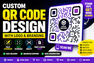 create a custom qr code with logo for your business or brand