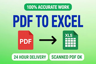 do convert pdf to excel, scanned pdf, bank statement, invoice to editable exc