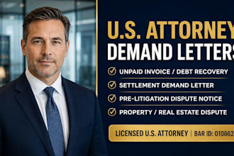 draft a US attorney settlement demand letter for dispute resolution