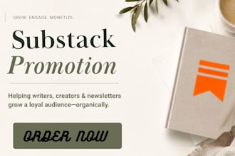 do substack promotion substack newsletter organic substack subscribers