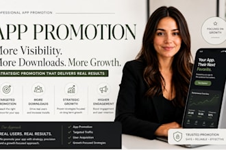 do mobile app promotion, app install, android, ios app review, app promotion