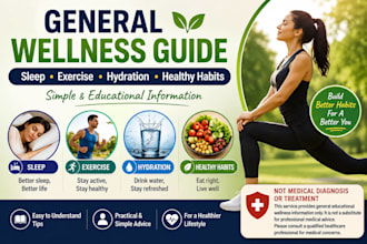 provide general wellness tips for sleep exercise hydration