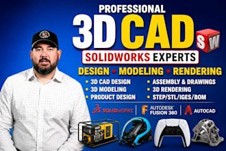 3d cad design industrial product design mechanical  3d model for manufacturing