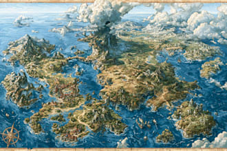 design custom vector map
