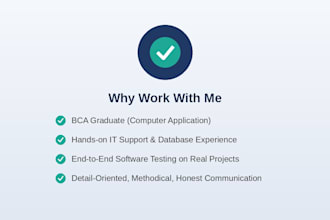 manually test your website or app and write detailed bug reports