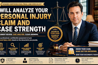analyze your personal injury claim and case strength