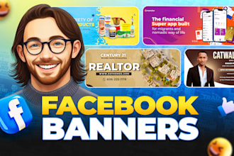 create facebook cover photo banner ads design