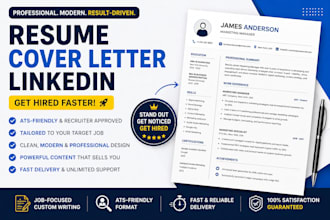 write ats friendly CV, cover letter in less than 1 hour