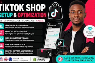setup tiktok shop, tiktok ads, affiliate marketing and monetization