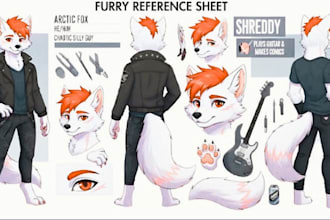 draw your fursona, furry, or anthro character
