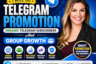 do telegram promotion telegram group organic telegram subscriber