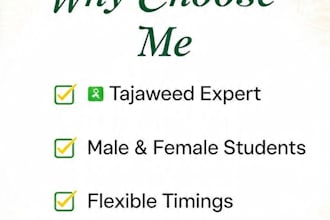 teach you online quran with tajweed via zoom