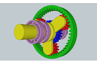 design custom mechanical replacement, gear, and recreate broken parts mechanism