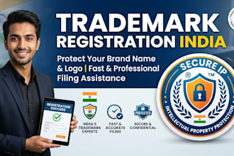 assist with trademark registration and search in india