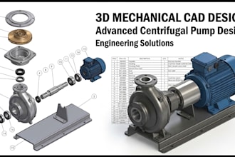 do cad design for 3d printing, jewelry cad design, mechanical cad modelling