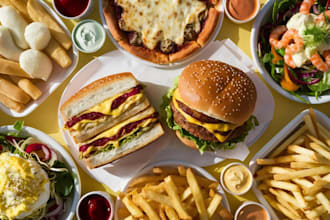 design meal prep shopify store restaurant website food delivery website