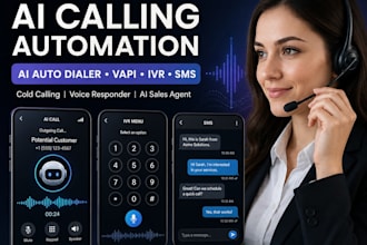 do twilio ai auto dialer voice responder sms vapi ivr cold calling sales agent