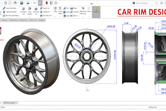 do cad model, 3d modelling for car parts, car component, complete vehicle model