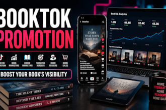 promote your book on booktok and tiktok to boost visibility