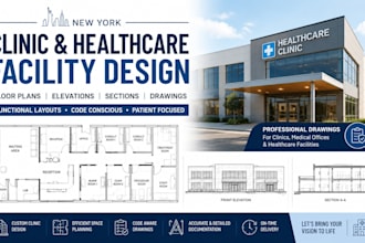 new york clinic design healthcare facility plans hospital elevations drawings