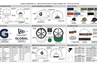 create fashion beanies tech packs snapbacks hat design winter headwear design