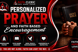 offer personalized prayer and faith based spiritual encouragement