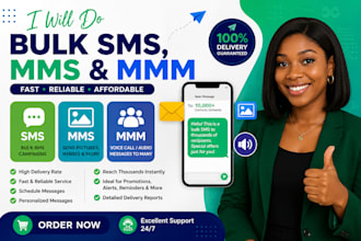 do bulk sms, mms and mmm