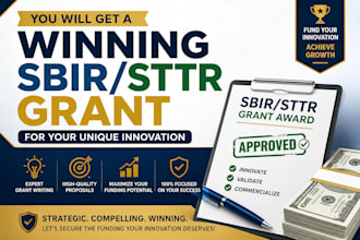 do a winning sbir,sttr grant for your unique innovation