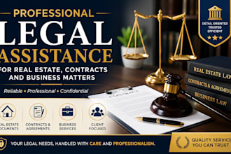 provide professional legal assistance for real estate contracts