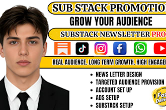 do substack setup substack promotion, substack subscribers, substack newsletter