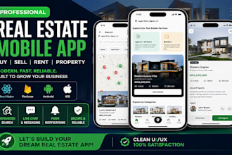 real estate app, property app, rent home, buy sell home app, real estate portal
