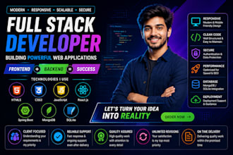 build a full stack web application using react and spring boot