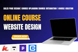 design online course website, kajabi, thinkific, podia, thrivecart, teachable