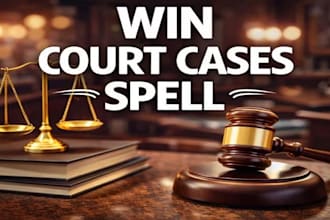 cast powerful win court case spell, justice spell for you