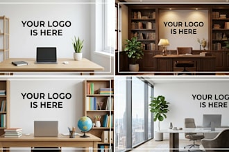 design professional custom zoom virtual background for meetings