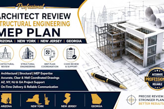 architect review and structural engineering mep plan in arizona new york nj ga