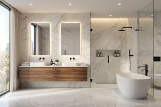 design custom bathroom layouts, cabinets and interior in 2020 design