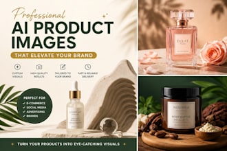 create professional ai product images for your brand
