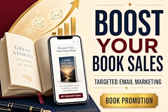 boost your book sales with targeted email list marketing and book promotion