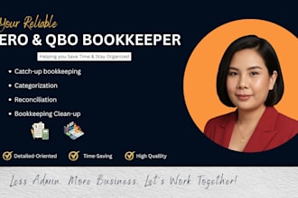 clean up and organize your quickbooks or xero books